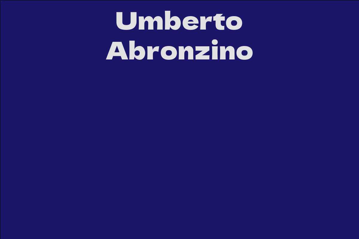Umberto Abronzino