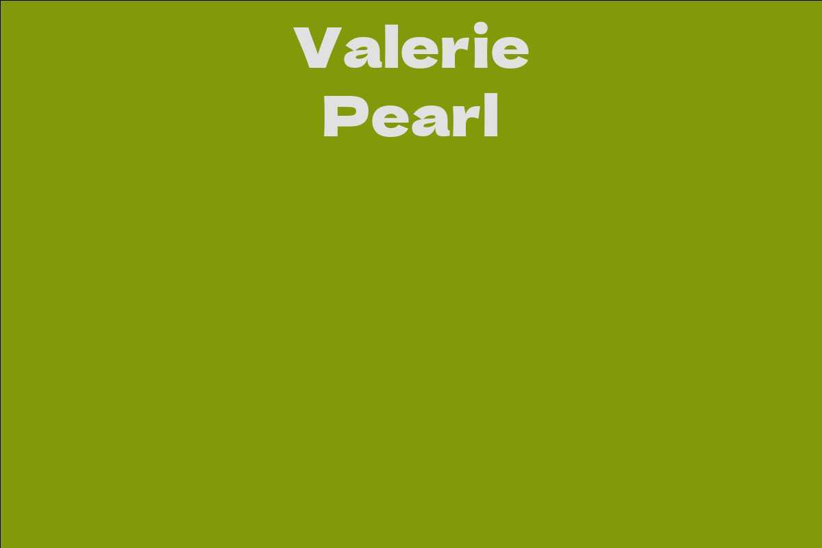 Valerie Pearl