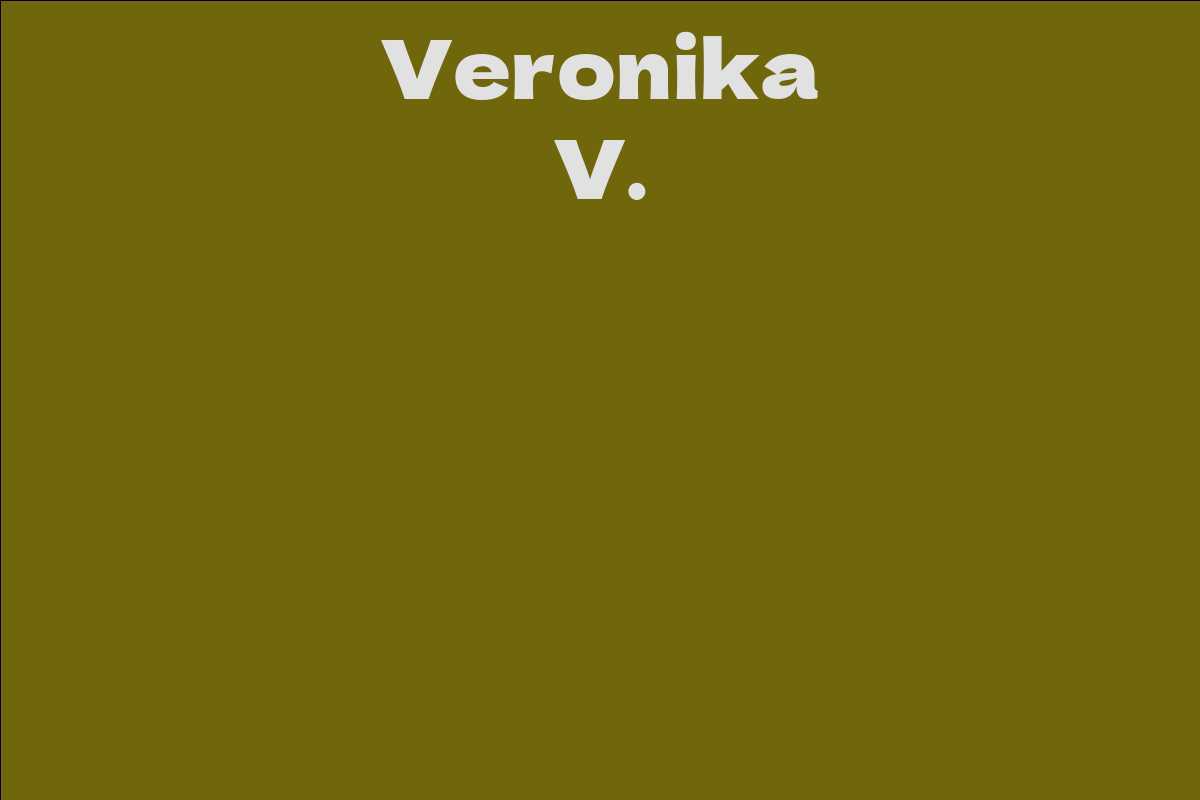 Veronika V.