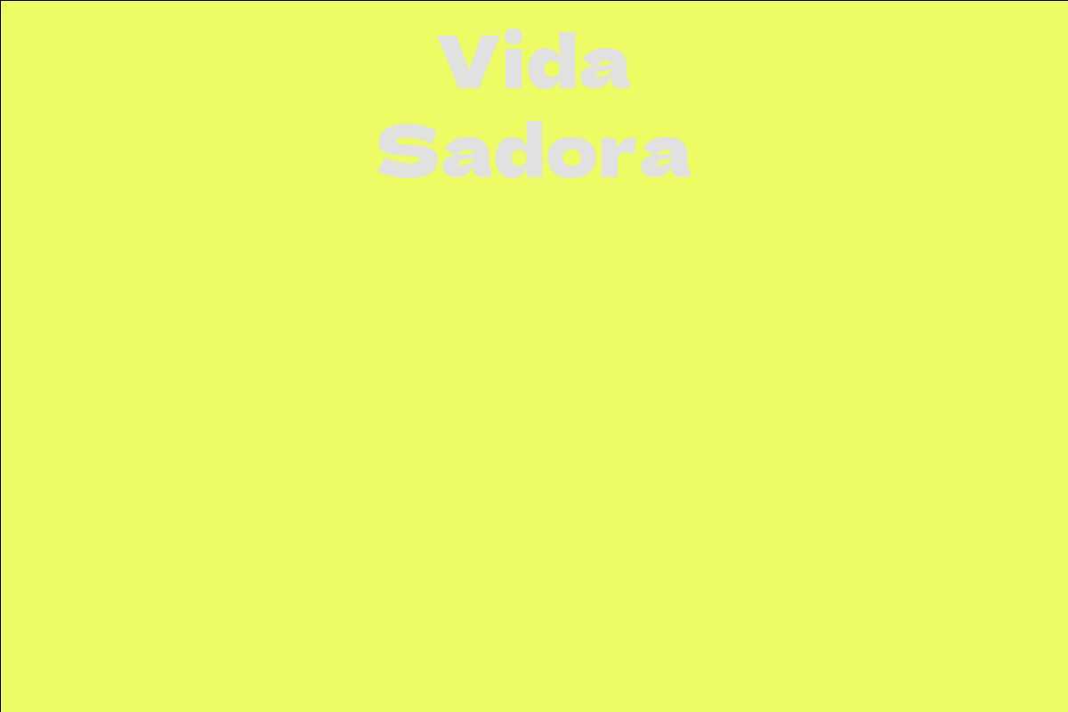 Vida Sadora