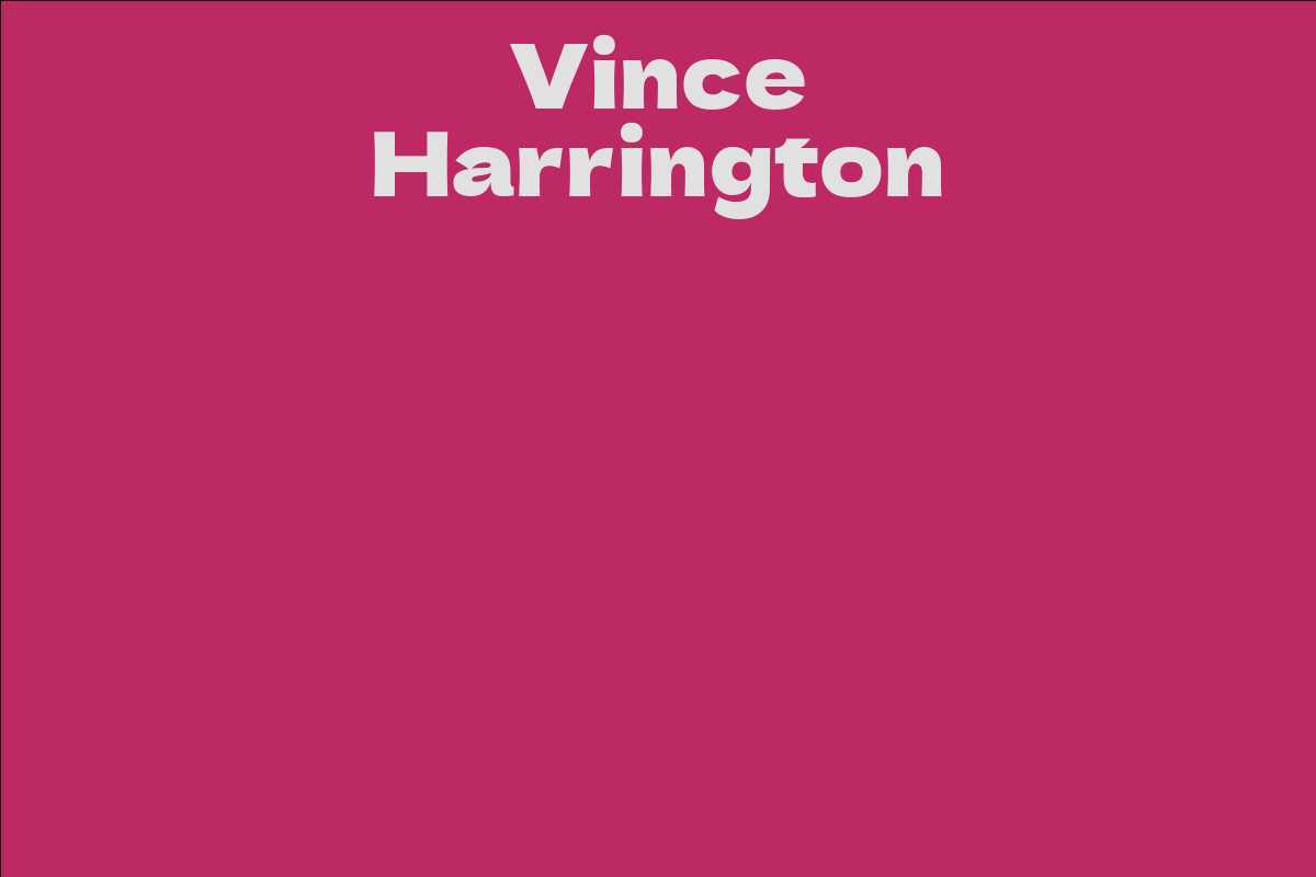 Vince Harrington