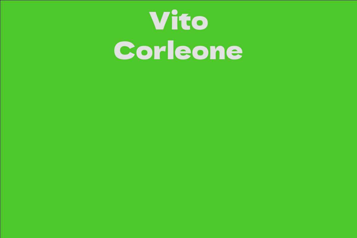 Vito Corleone