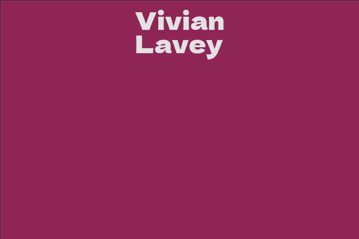 Vivian Lavey