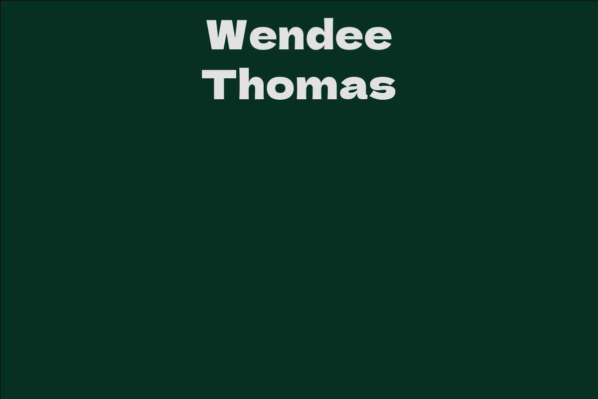 Wendee Thomas
