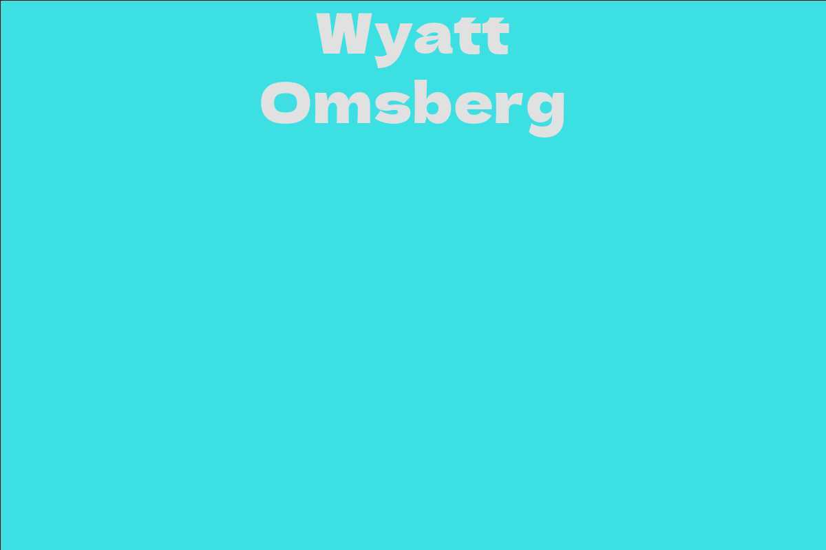 Wyatt Omsberg