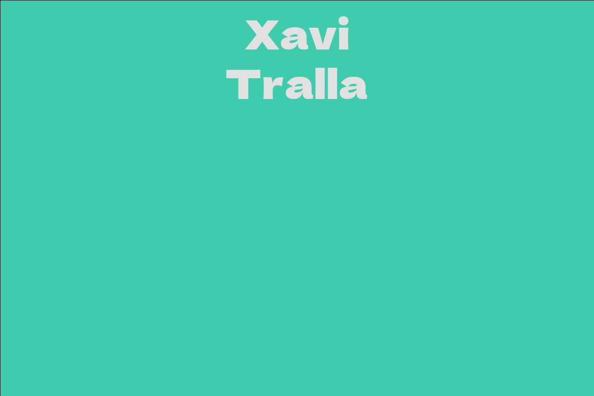 Xavi Tralla
