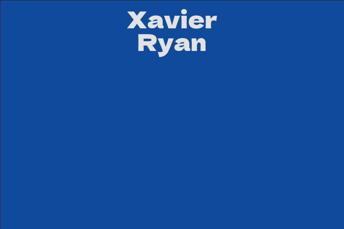 Xavier Ryan