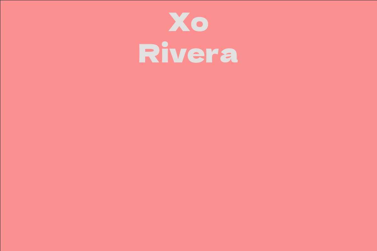 Xo Rivera