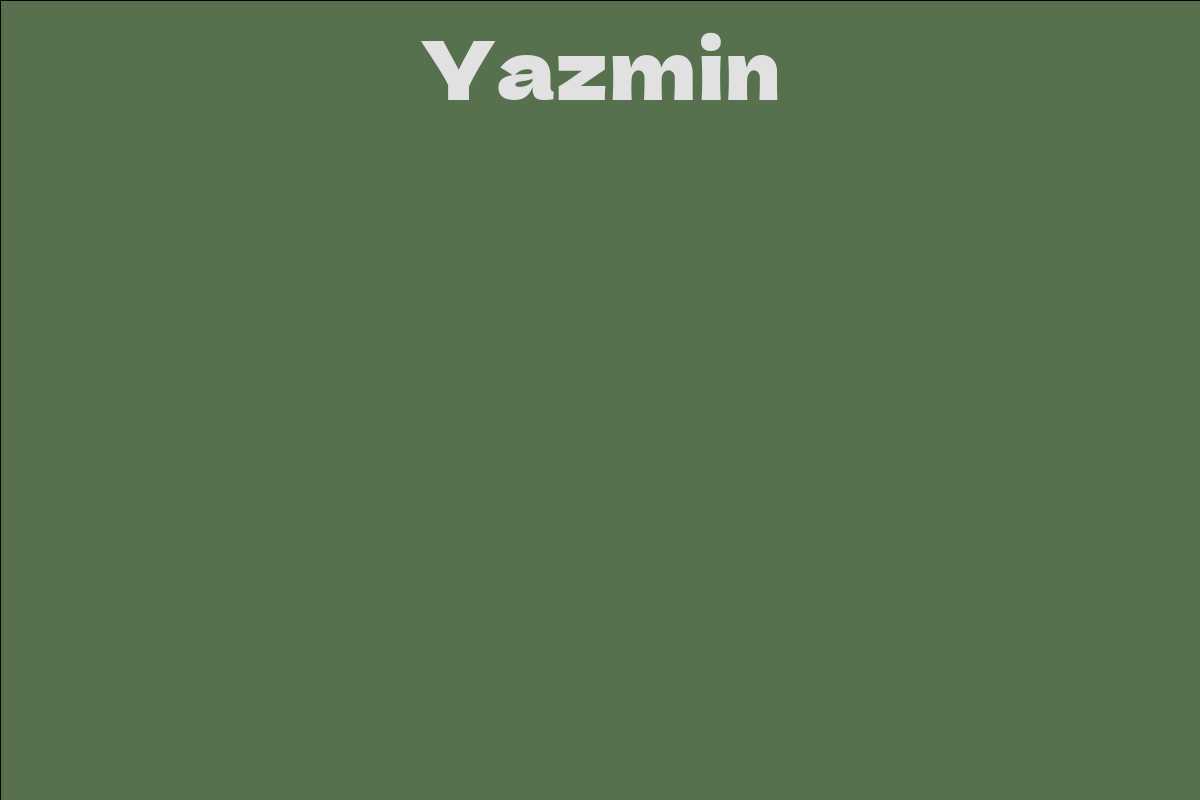 Yazmin