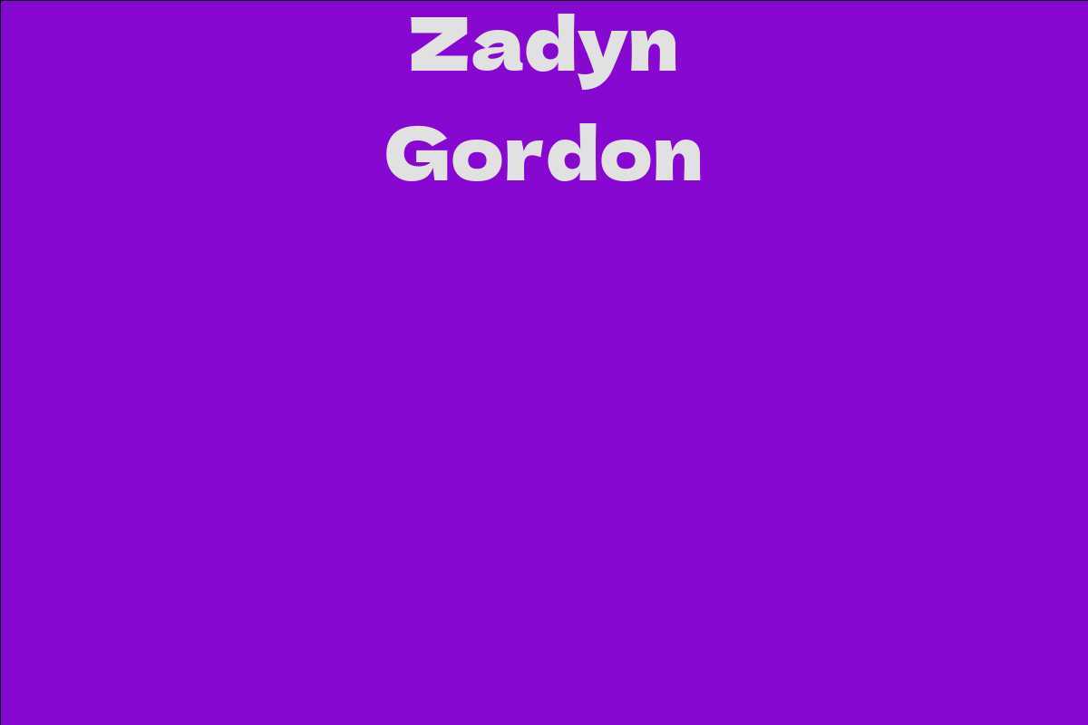 Zadyn Gordon