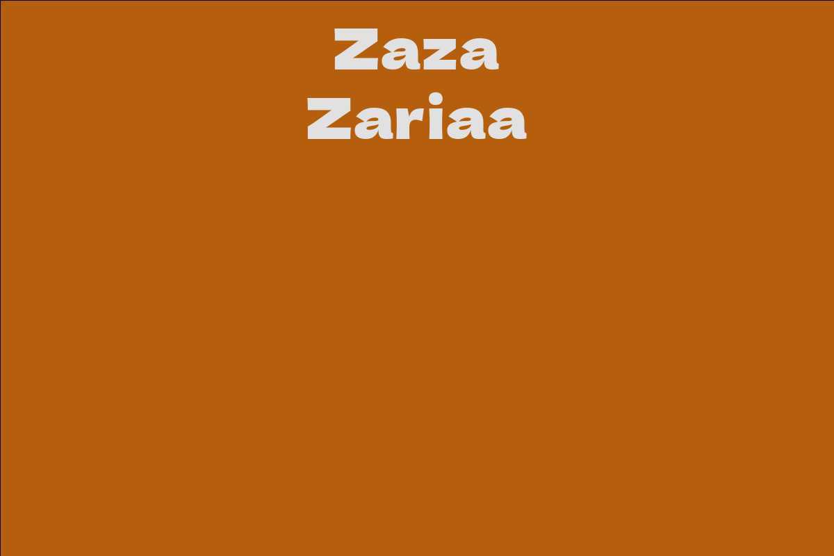 Zaza Zariaa