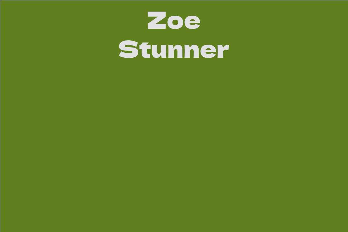 Zoe Stunner