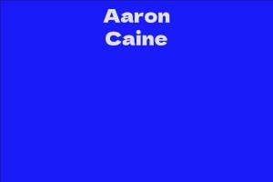 Aaron Caine
