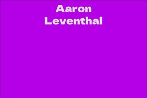 Aaron Leventhal