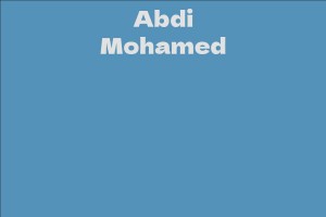 Abdi Mohamed