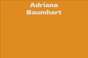 Adriana Baumhart