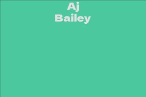 Aj Bailey
