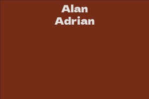 Alan Adrian