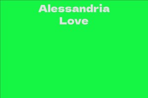 Alessandria Love