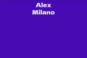 Alex Milano