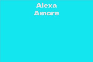 Alexa Amore