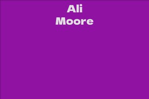 Ali Moore