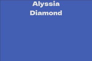 Alyssia Diamond