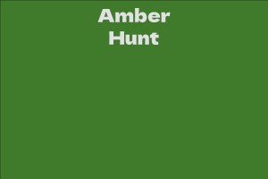 Amber Hunt
