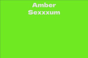 Amber Sexxxum