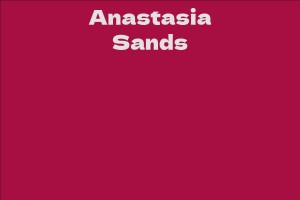 Anastasia Sands