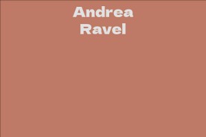 Andrea Ravel