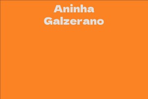 Aninha Galzerano