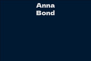 Anna Bond