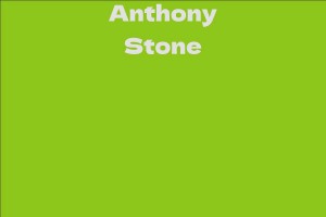 Anthony Stone