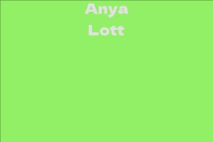 Anya Lott