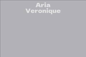 Aria Veronique