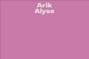 Arik Alyse