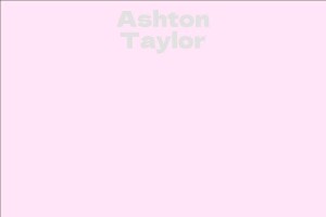 Ashton Taylor
