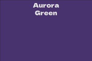 Aurora Green