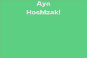 Aya Hoshizaki