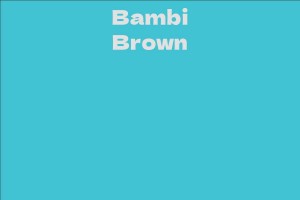 Bambi Brown