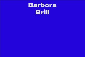 Barbora Brill
