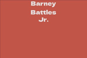 Barney Battles Jr.
