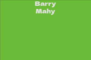Barry Mahy