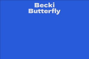 Becki Butterfly
