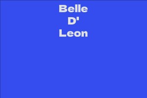 Belle D' Leon