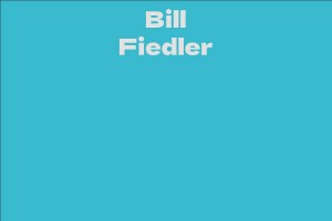 Bill Fiedler