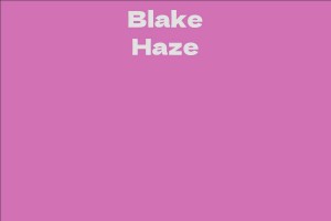 Blake Haze