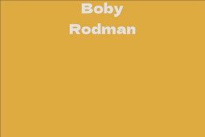 Boby Rodman