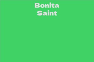 Bonita Saint